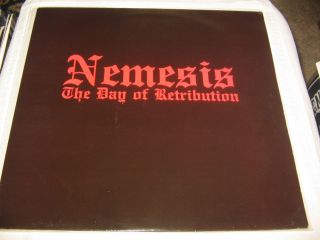 Nemesis The Day Of Retribution Lp Raaaaare Pre - Candlemass
