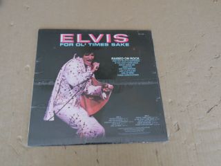 Elvis For Ol Time Sake Lp
