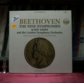 Josef Krips Beethoven: The Nine Symphonies 1960 Everest Special Ed.  3162/7