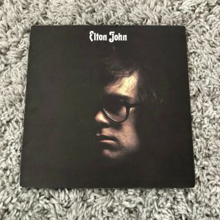Elton John Self Titled Orig 1st Uk Purple Vinyl Lp Djm 1970 Matte Gatefold