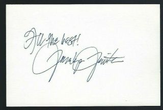 Tamlyn Tomita Signed Autograph 4 " X6 " Card The Karate Kid Ii
