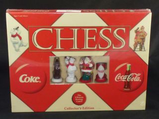 Coke Vs Coca - Cola Chess Set - Collector 