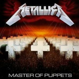 Metallica Master Of Puppets Lp Vinyl 8 Track 180 Gram Vinyl With Inner Sleeve