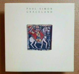 Paul Simon Graceland Orig Vintage 1986 Warner Record Us Label Sterling Dg - Lp