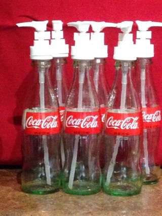 Coca Cola Bottle Dispensers Soap/lotion/sanitizer Coke