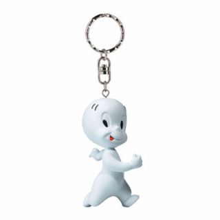 Casper The Friendly Ghost Figure Keyring Demons & Merveilles Key Ring Figurine