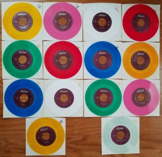 The Beatles Vol.  1 (14) Colored Vinyl 45 Rpm Capital / / For Jukebox Only