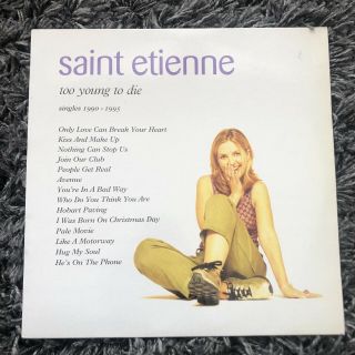 Saint Etienne Vinyl Lp Too Young Too Die - The Singles 1990 - 1995 (1995)