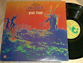 Pink Floyd More Soundtrack Vinyl Lp Record Sw 11198 Us 1973 Harvest Album Ex/vg,