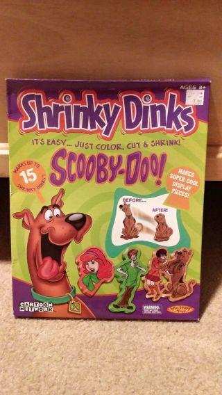 Scooby Doo Shrinky Dinks Activity Kit
