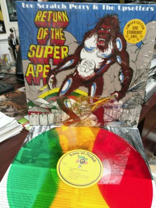 Lee Scratch Perry & The Upsetters Return Of The Ape Rasta Color Vinyl Lp