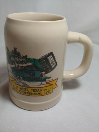 Budweiser Beer Stein Mug West Texas Centennial 990 4