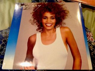 Whitney Houston 1987 " Whitney " Vinyl Lp Arista Al 8405