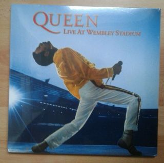 Queen - Live At Wembley Stadium - 3 Lp Vinyls