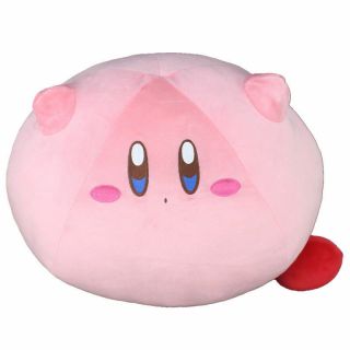 JUMBO Kirby Adventure Run Kirby Plush Toy Soft Cushion Pillow RARE Doll 4