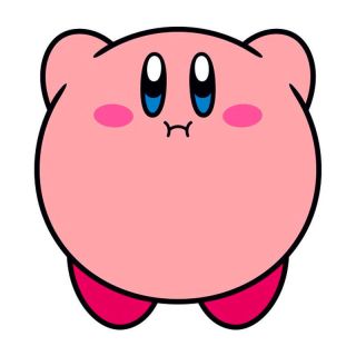 JUMBO Kirby Adventure Run Kirby Plush Toy Soft Cushion Pillow RARE Doll 5