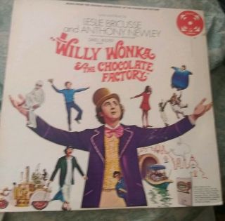 Willy Wonka & The Chocolate Factory - Soundtrack Lp - Paramount Wilder Pas 6012
