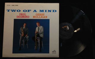 Paul Desmond/gerry Mulligan - Two Of A Mind - Rca 2624 - Stereo