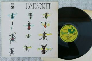 Syd Barrett ‎– Barrett Rare Uk Lp Harvest ‎– Shsp 4007 Texture Cover (1972)