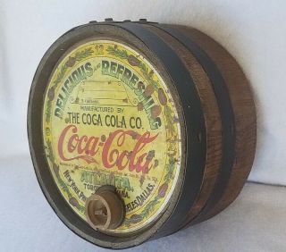 Coca Cola vintage keg syrup dispenser - hangs on the wall - neat piece 3