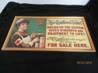 The Centlivre Tonic C.  L.  Centlivre Brewing Co.  Fort Wayne Indiana Vintage