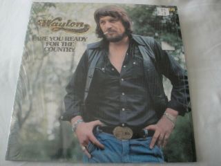 Waylon Jennings Are You Ready For The Country Vinyl Lp Album 1976 Rca Records