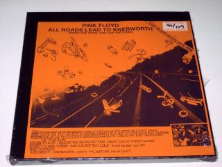 Pink Floyd - All Roads Lead To Knebworth / Live 1975 - 3lp Box Rare X758