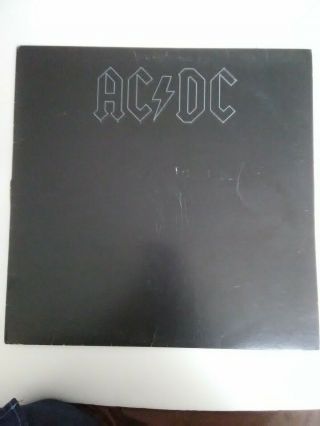 Ac/dc - Back In Black - 1980 - Vinyl Record Sd16018 Lp Vinyl
