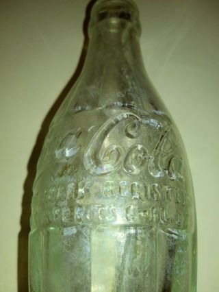Jackson Mississipp hobble skirt Coca Cola bottle Nov 16 1915 6OZ Coke bottle MS 4
