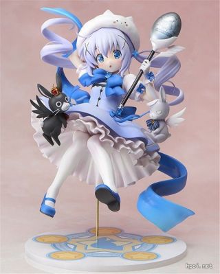 Anime Is The Order A Rabbit? Kafuu Chino Rabbit House 21cm Pvc Figure Figurin