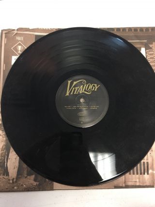 Vitalogy [LP] by Pearl Jam (Vinyl,  Dec - 1994,  Epic USA) 66900 W/ RARE BOOKLET L@@ 2