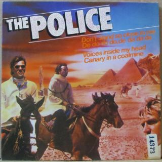 The Police Sting 1980 “de Do Do Do De Da Da Da” Unique P/s 7” 45 Ep Brazil
