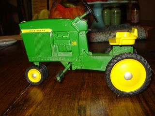 ERTL 1/16 JOHN DEERE MDL D65 PEDAL TRACTOR TOY RARE FIND STEERABLE CON 3