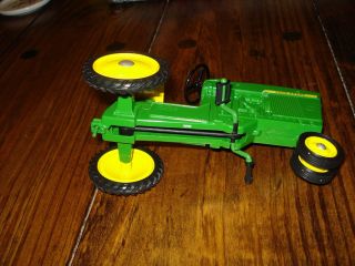 ERTL 1/16 JOHN DEERE MDL D65 PEDAL TRACTOR TOY RARE FIND STEERABLE CON 5
