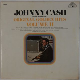 Johnny Cash: Golden Hits Volume Ii Sun Rockabilly Country Lp