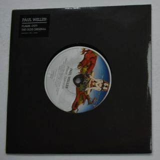 Paul Weller - Flame - Out /the Olde - Uk Vinyl 7 " - Indie Mod - 2013 - Still