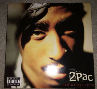 2pac - Greatest Hits Vinyl Lp Best Of 25 Tupac Shakur 4 Disc Vg Tupac