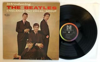 Introducing The Beatles - 1964 Vee - Jay Brackets No Comma Labels Vjlp 1062 (vg, )