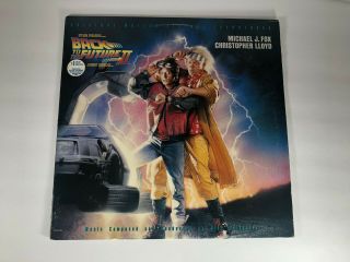 Back To The Future Ii Motion Picture Soundtrack Record Lp Vinyl 1989