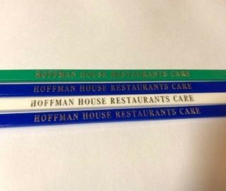 Vintage Hoffman House Restaurants Care Swizzle Sticks - 1970 
