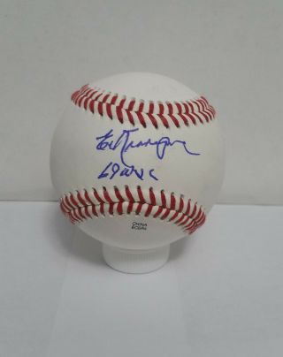 Ed Kranepool Autographed Signed Baseball - W/coa Mlb Ny Mets 1969 Wsc