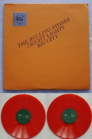 The Rolling Stones Bright Lights Big City Lp (tmoq) Redwax L M Ted