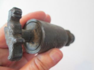 Antique 1922 Mobil Oil - Gas Pump ??? Part With Figural Gargoyle Knob