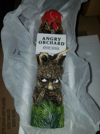 Rare Angry Orchard Beer Tap Handle Huge Tapper