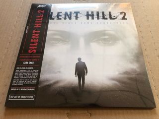 Rare Silent Hill 2 - Video Game Soundtrack Colored Vinyl 2xlp