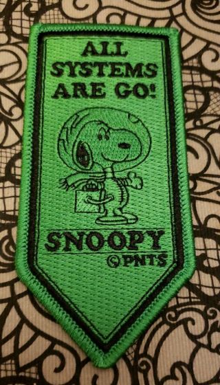 Sdcc 2019 San Diego Exclusive Comic - Con Snoopy Peanuts Green Patch