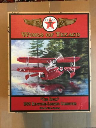 Wings Of Texaco " The Duck " 1936 Keystone - Loening Commuter 8th In Series Nib