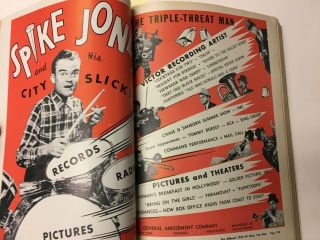 Rare - Billboard Annual Yearbook 1945 - 46 Music Industry - 78rpm Records Radio 5