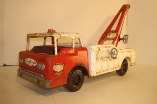 Vintage Nylint Coe Ford Emergency Hyway Wrecker Tow Truck 3400 Restore Parts