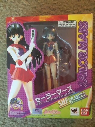S.  H.  Figuarts Pretty Guardian Sailor Moon Sailor Mars Action Figure